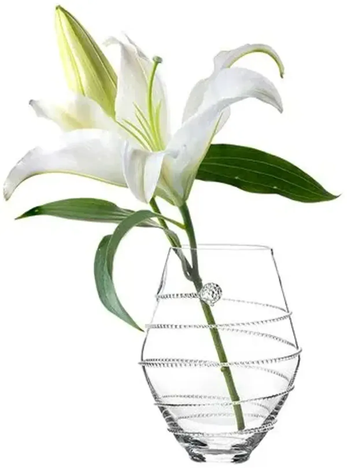 Amalia 6" Vase - Juliska - Clear