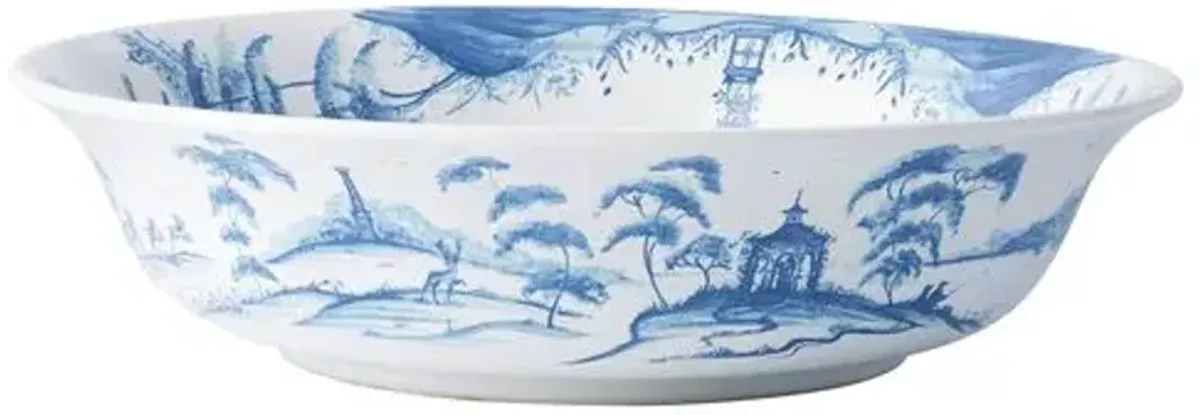 Country Estate Serving Bowl - Juliska - Blue