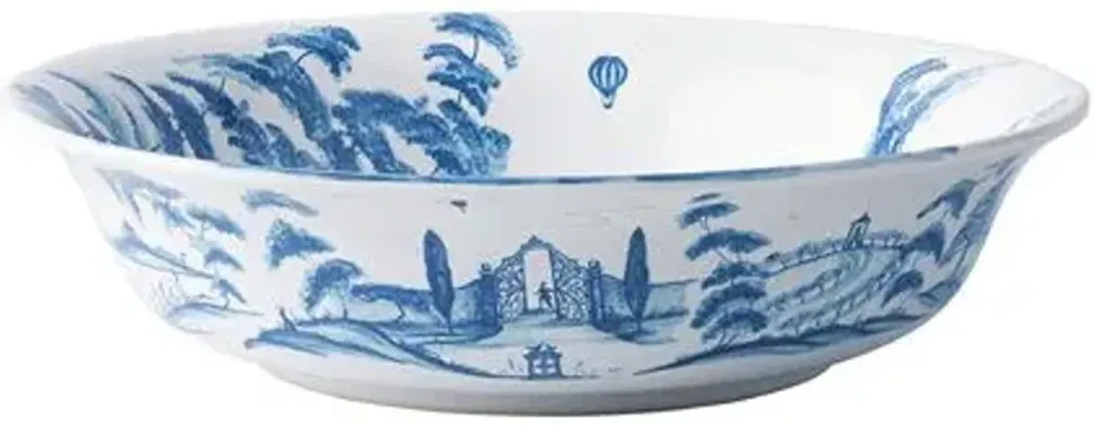 Country Estate Serving Bowl - Juliska - Blue