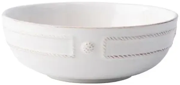 Berry & Thread French Panel Coupe Bowl - Whitewash - Juliska