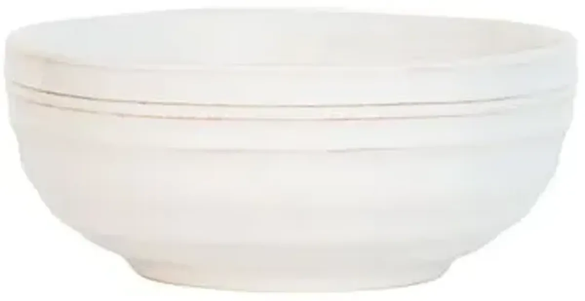 Bilbao Cereal/Ice Cream Bowl - Whitewash - Juliska