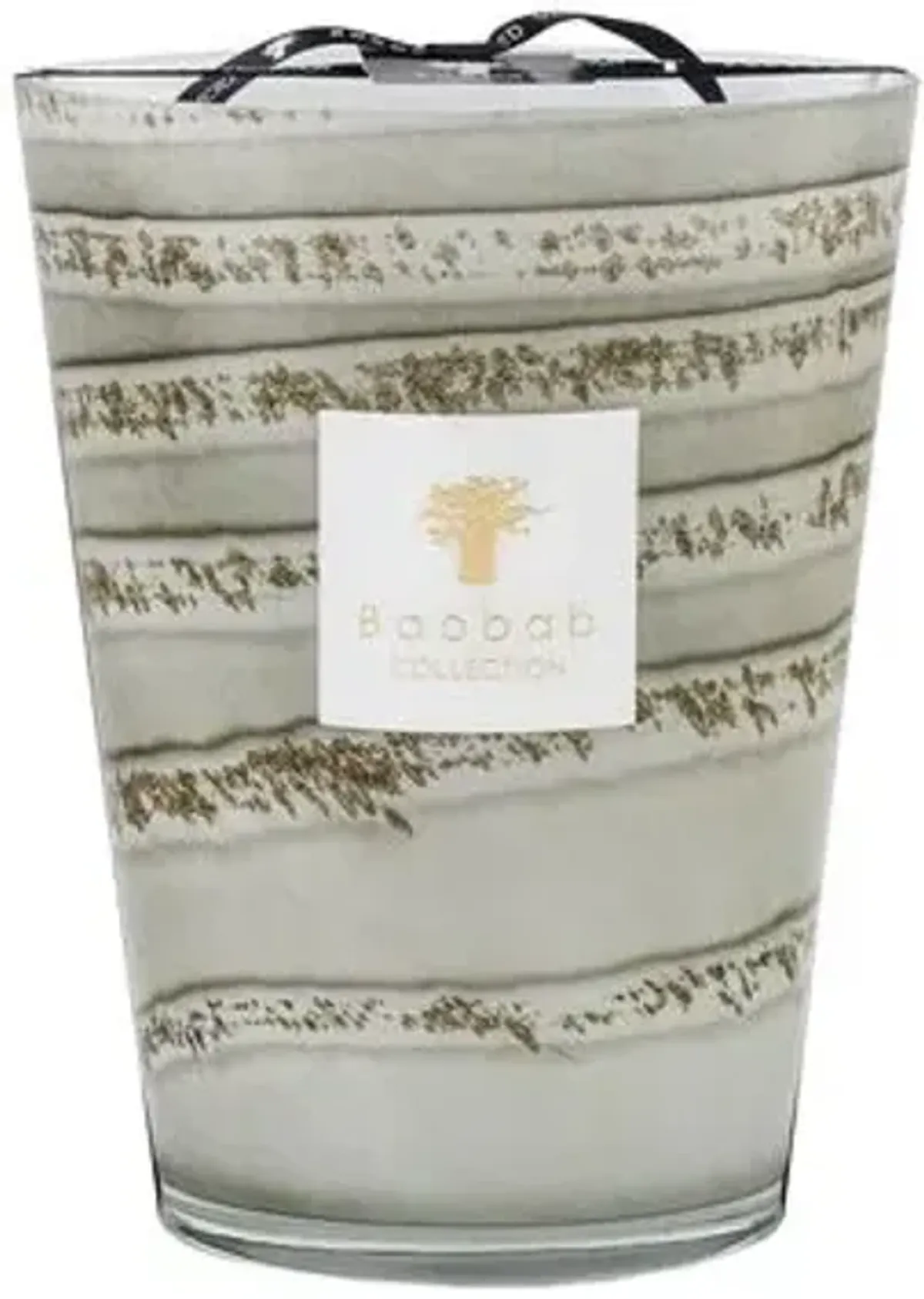 Sand Atatcama Candle - BAOBAB COLLECTION - Gray