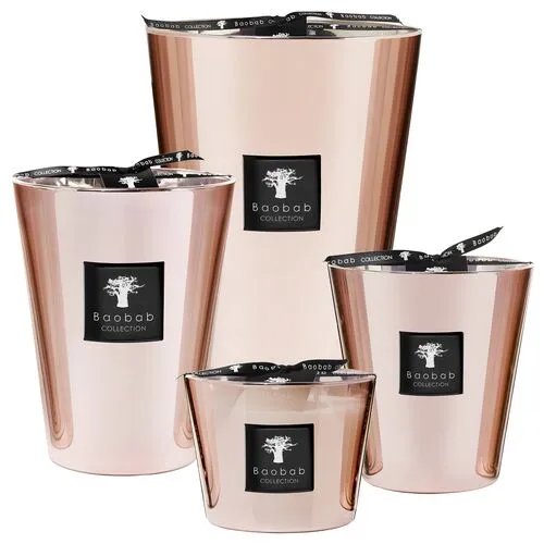 Les Exclusives Roseum Candle - BAOBAB COLLECTION - Pink