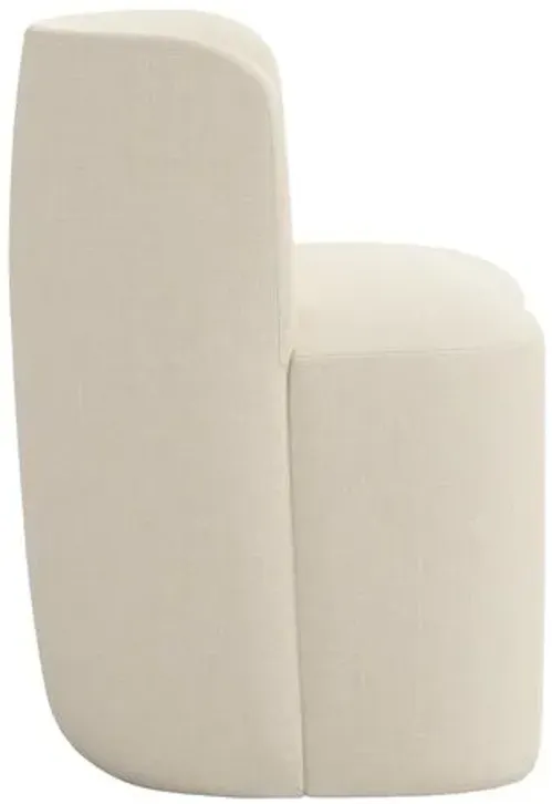 Gail Dining Chair - Linen - Ivory