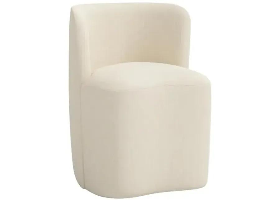 Gail Dining Chair - Linen - Ivory