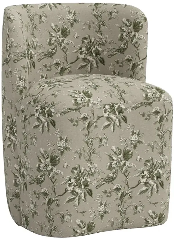 Gail Dining Chair, Michigan Bird Toile