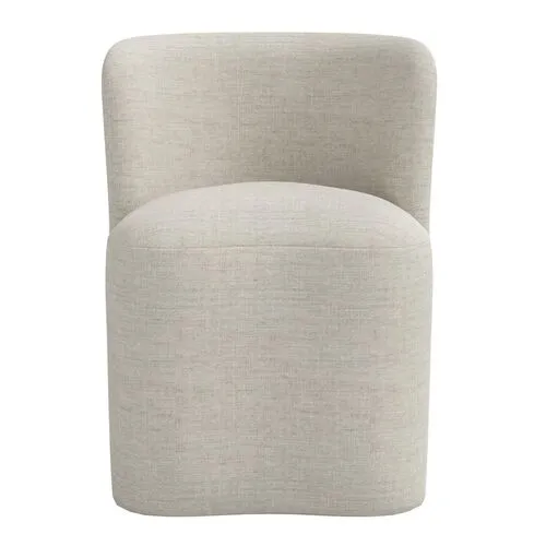 Gail Dining Chair - Linen - Gray