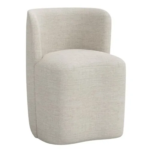 Gail Dining Chair - Linen - Gray