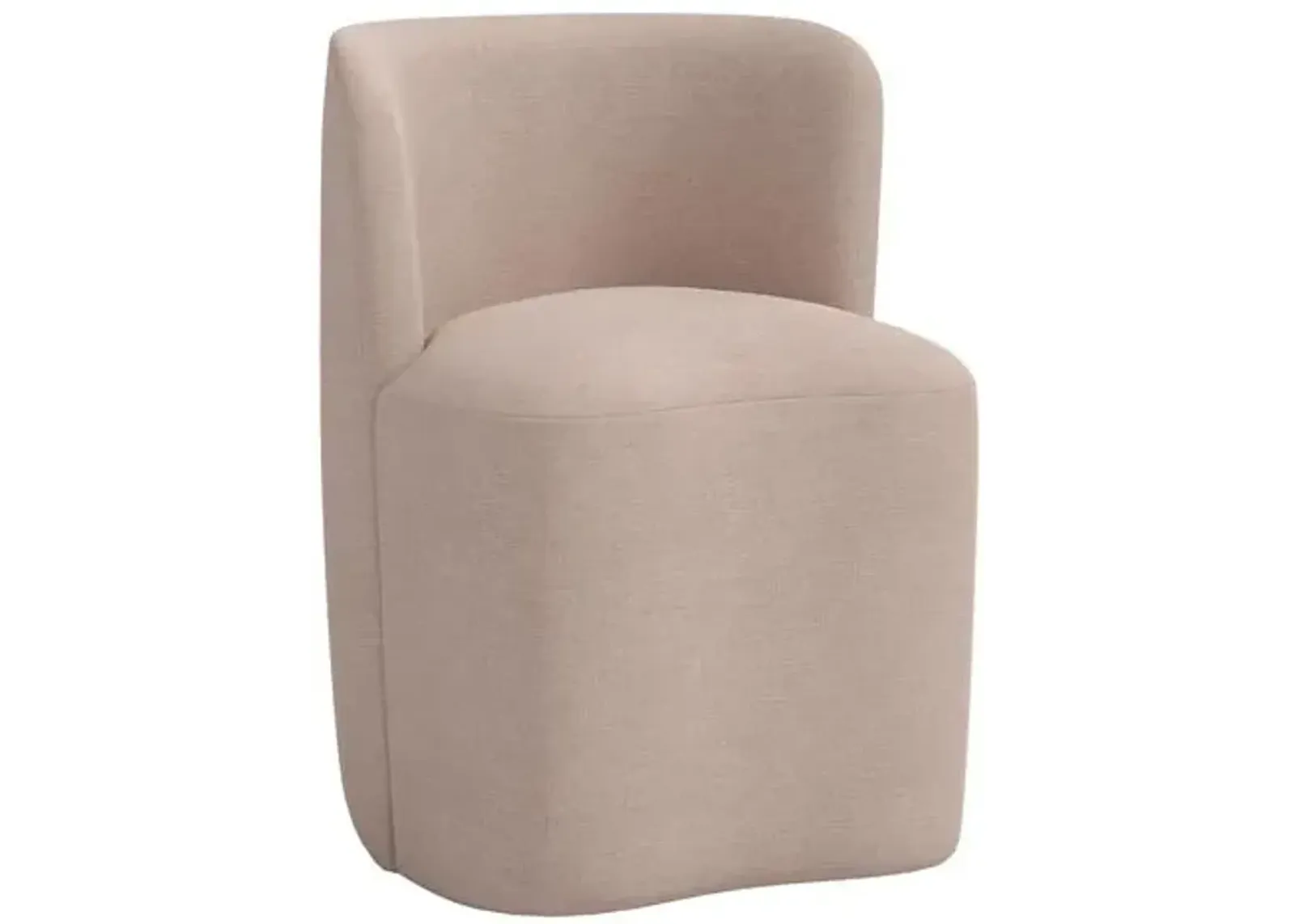 Gail Dining Chair - Linen - Gray