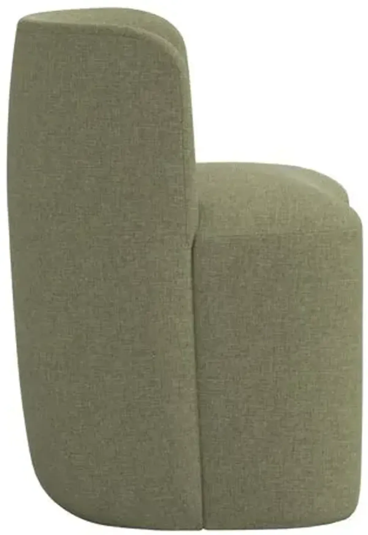 Gail Dining Chair - Linen - Green