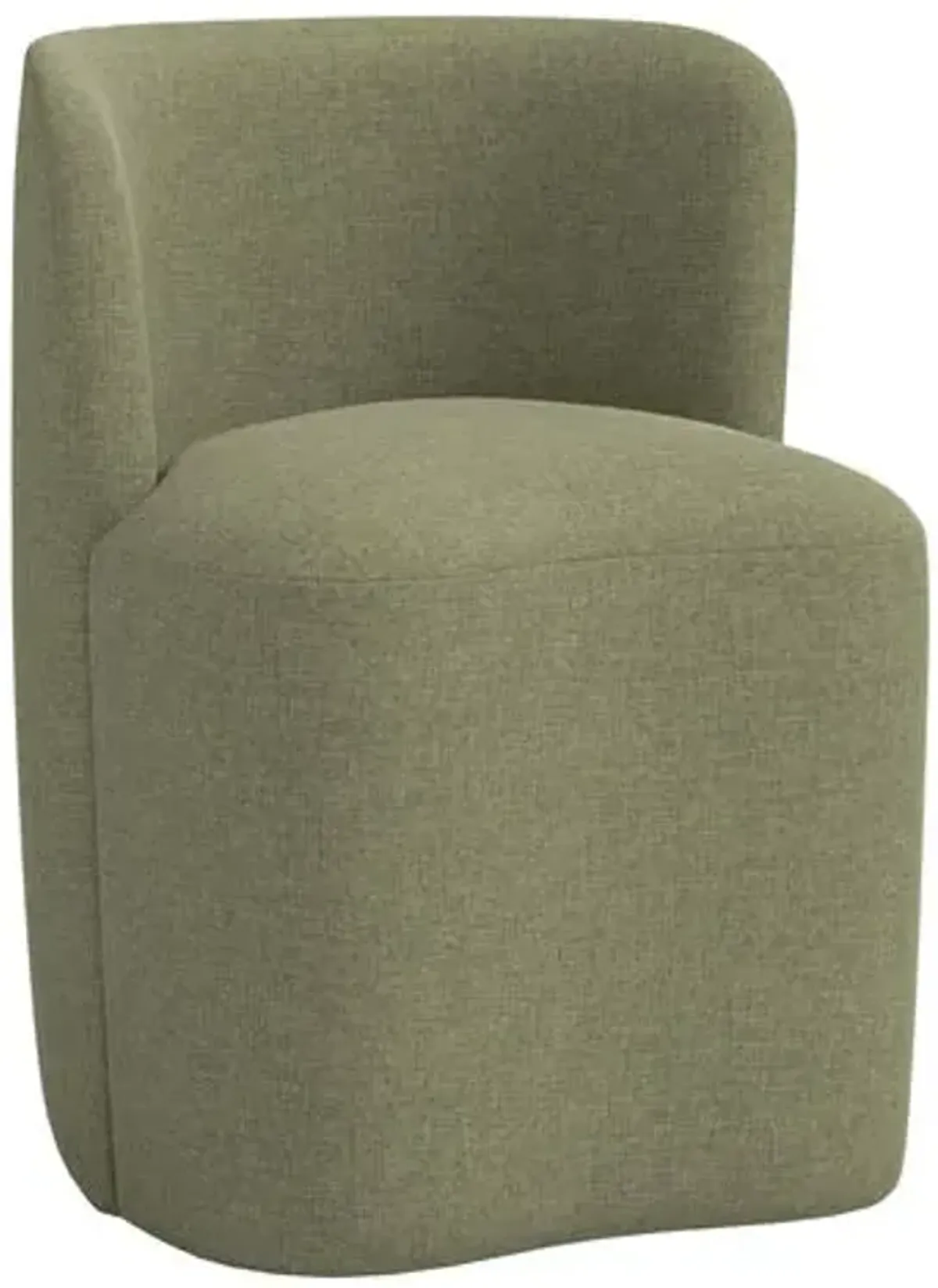 Gail Dining Chair - Linen - Green