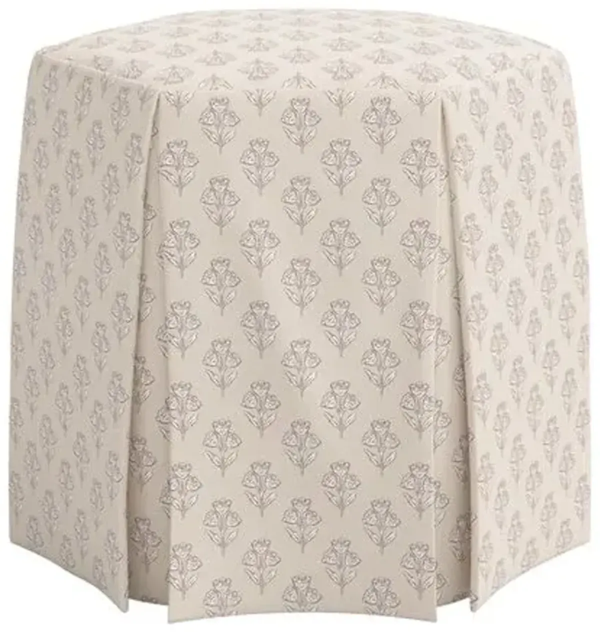 Jessie Ottoman - Francie - Ivory