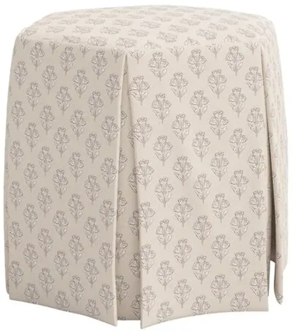 Jessie Ottoman - Francie - Ivory