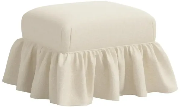 June Ottoman, Linen