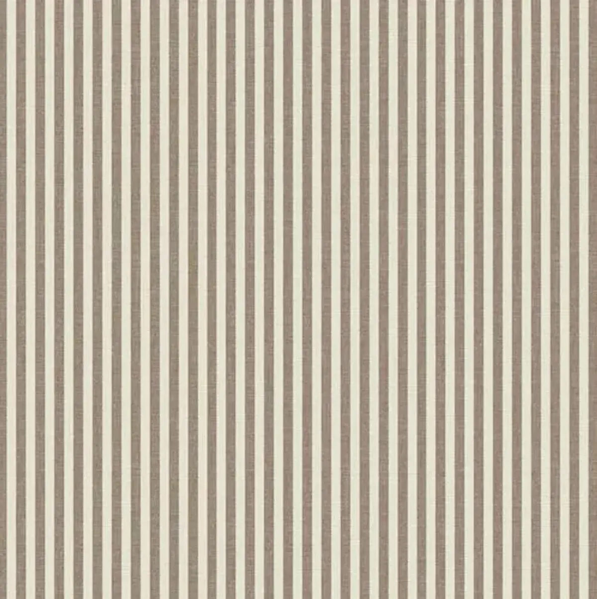 June Ottoman - Jane Stripe - Brown