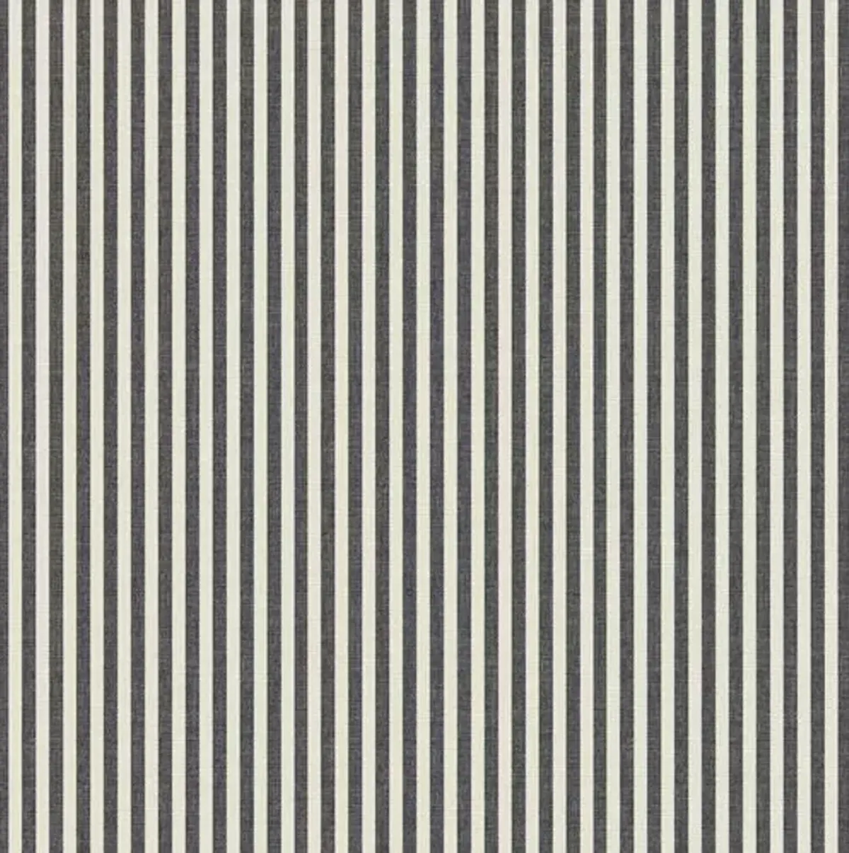 June Ottoman - Jane Stripe - Gray