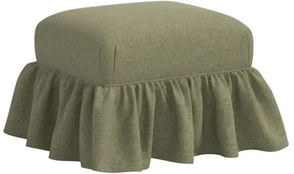 June Ottoman, Linen