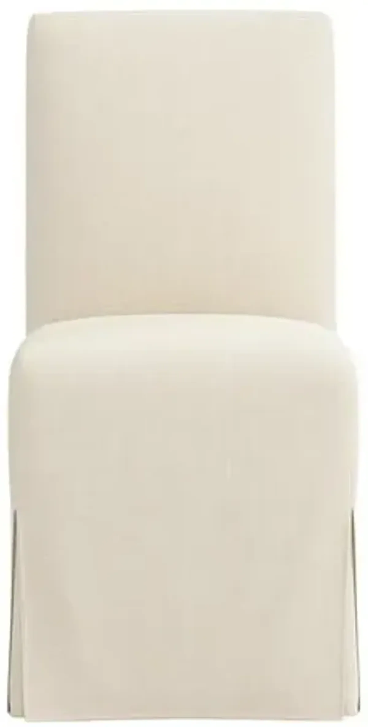 Lindy Slipcover Dining Chair - Linen - Ivory