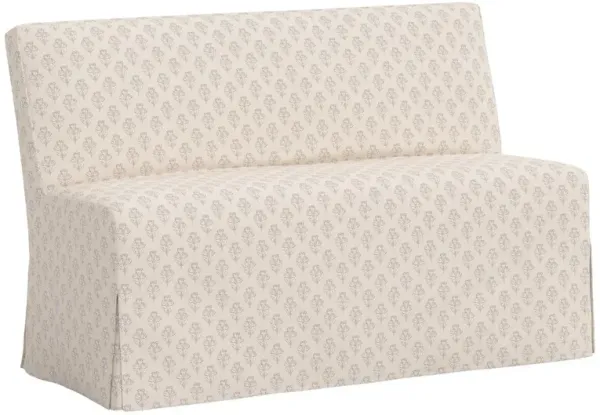 Lindy Slipcover Dining Banquette, Francie