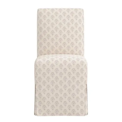 Lindy Slipcover Dining Chair - Francie - Ivory