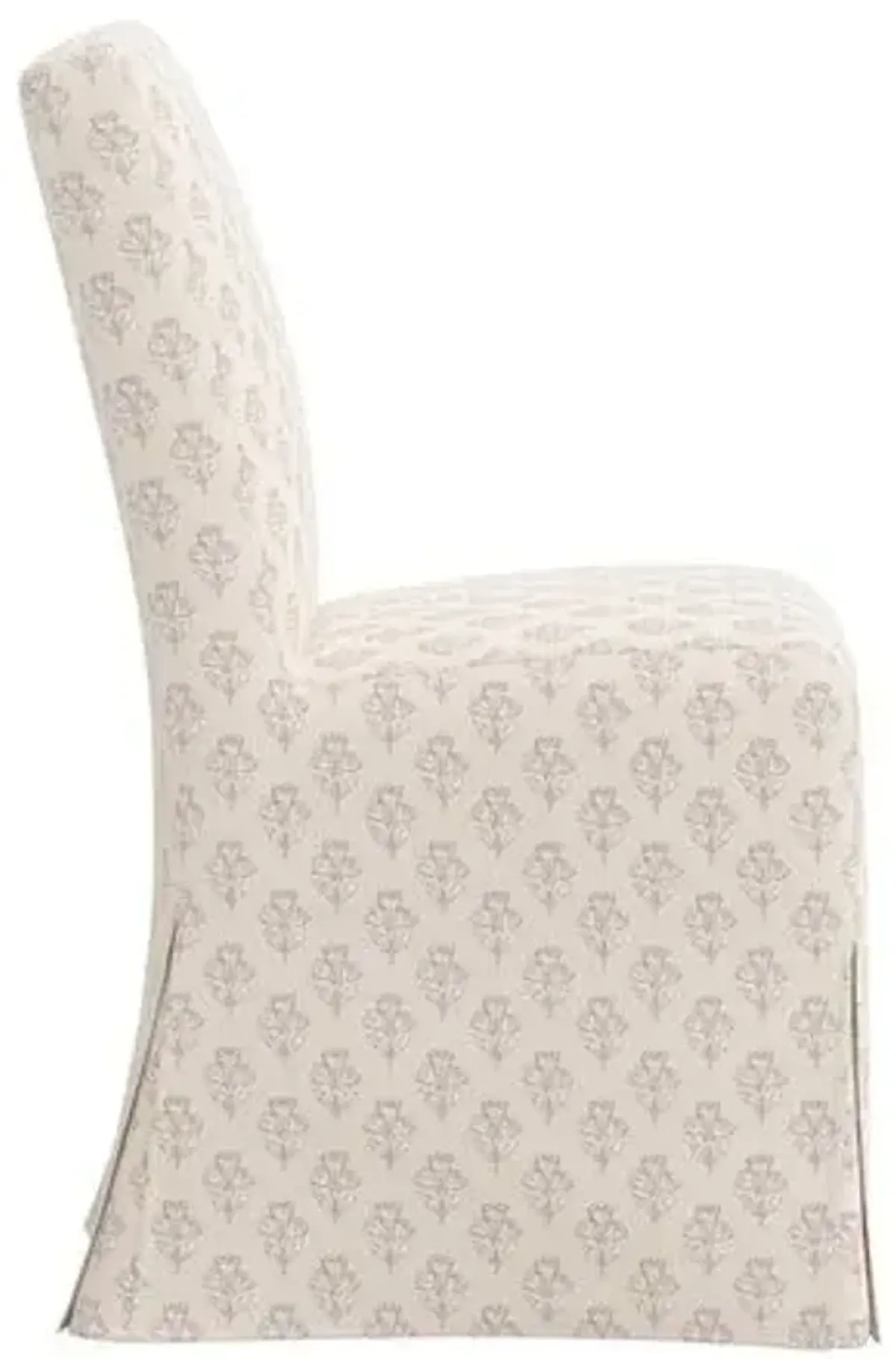 Lindy Slipcover Dining Chair - Francie - Ivory