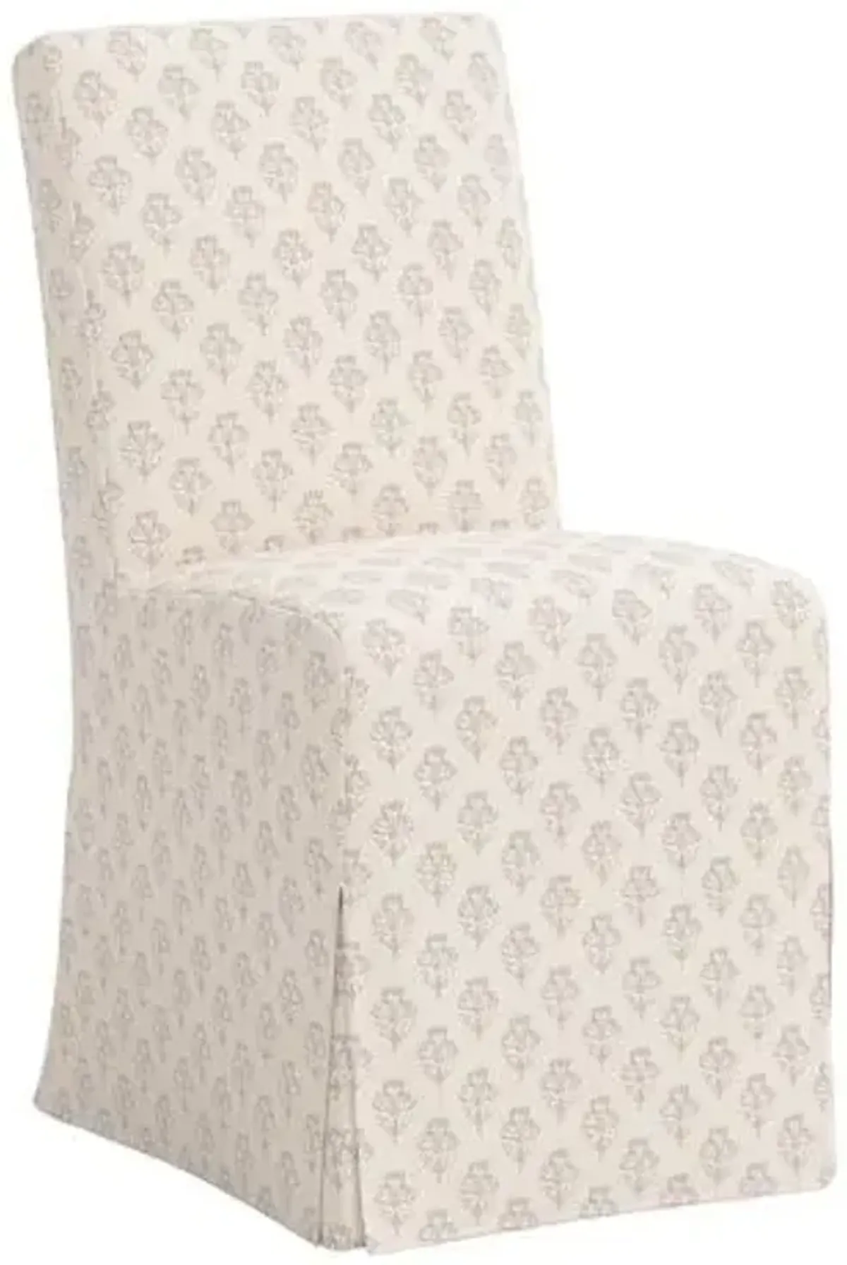 Lindy Slipcover Dining Chair - Francie - Ivory