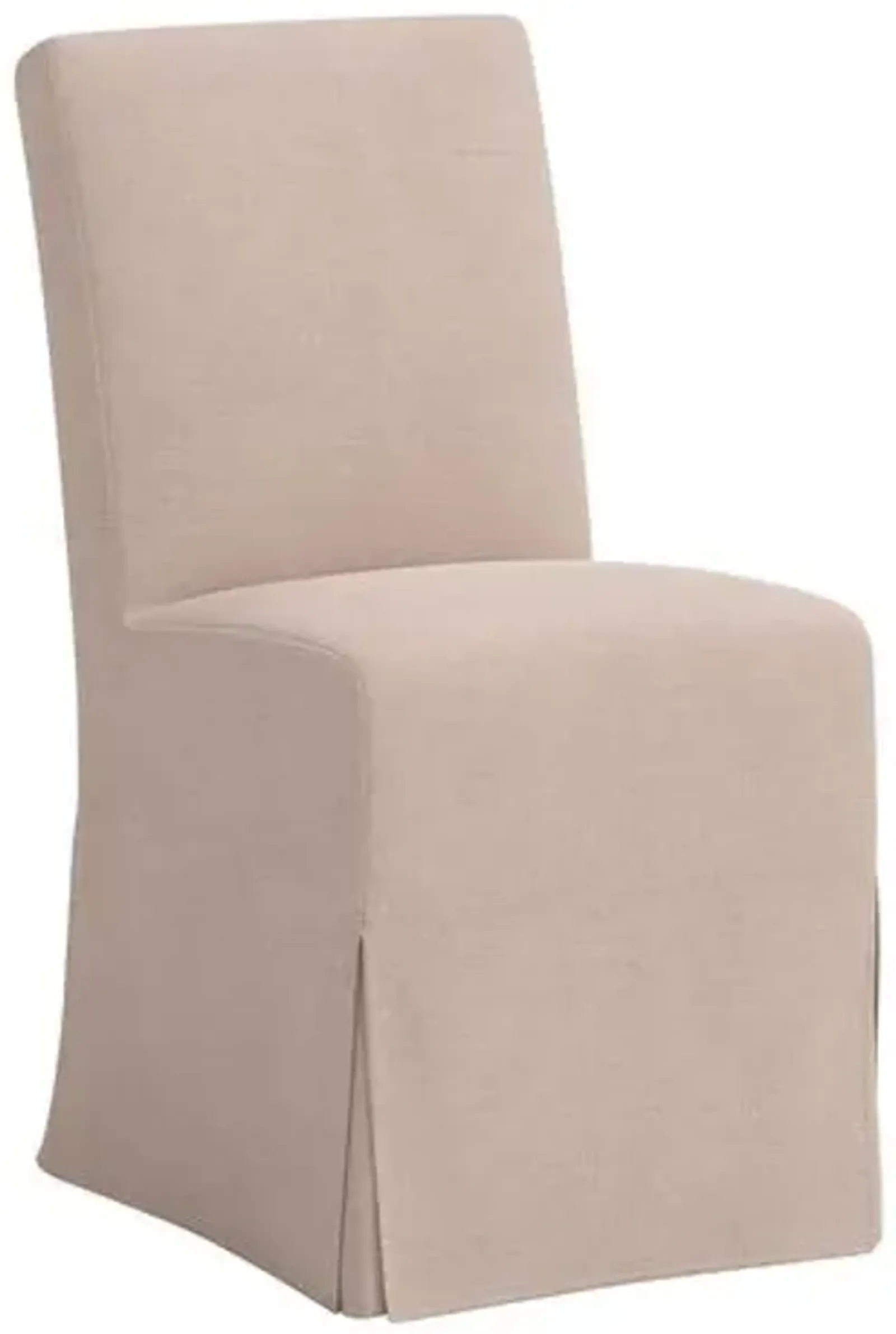 Lindy Slipcover Dining Chair - Linen