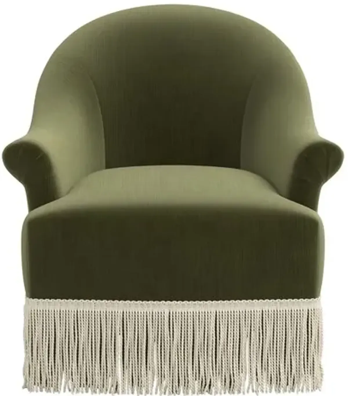 Marie Swivel Chair - Performance Velvet