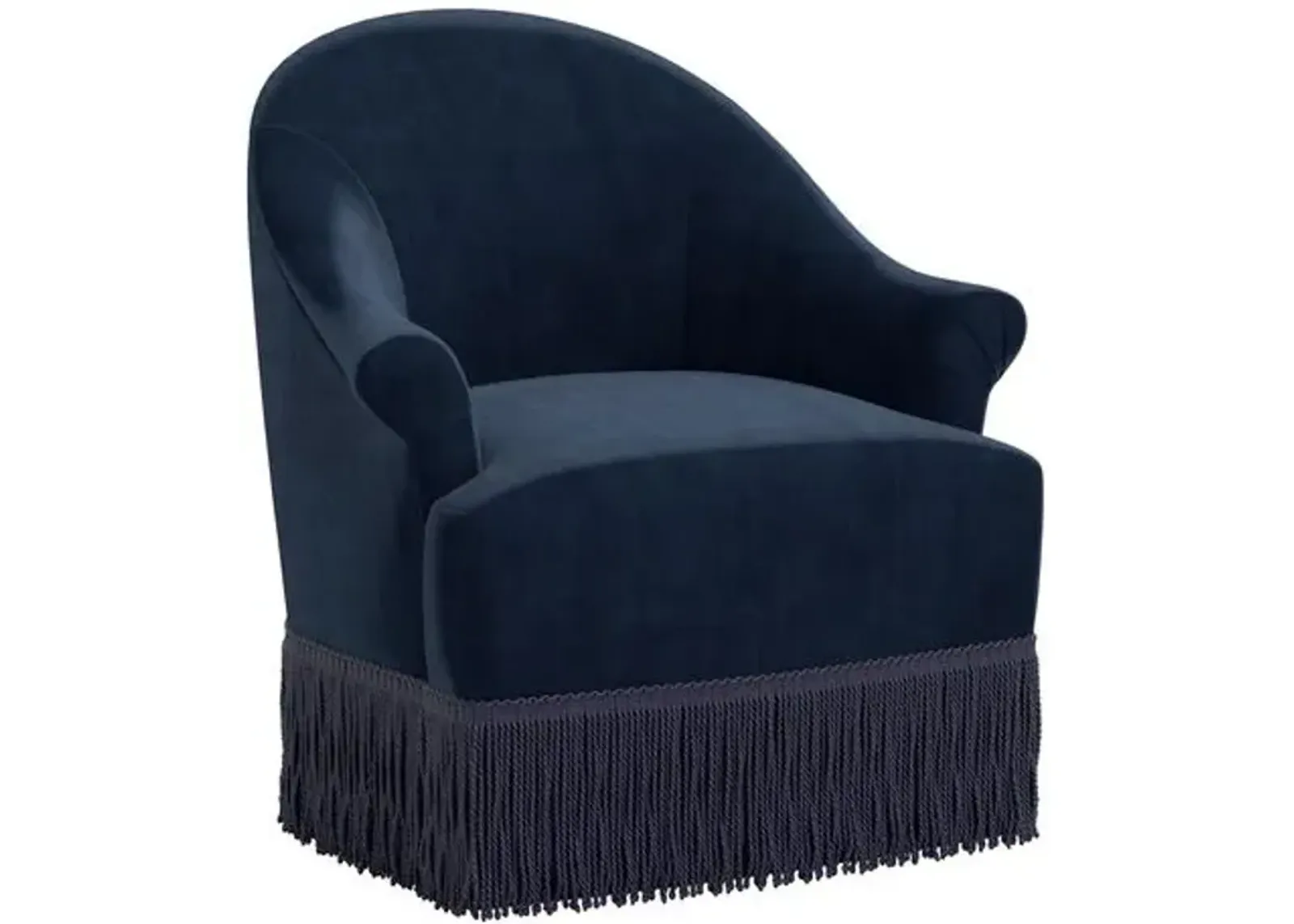 Marie Swivel Chair - Velvet