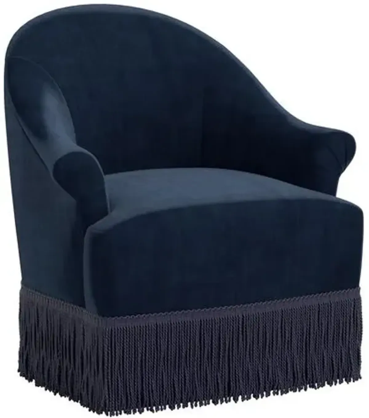 Marie Swivel Chair - Velvet