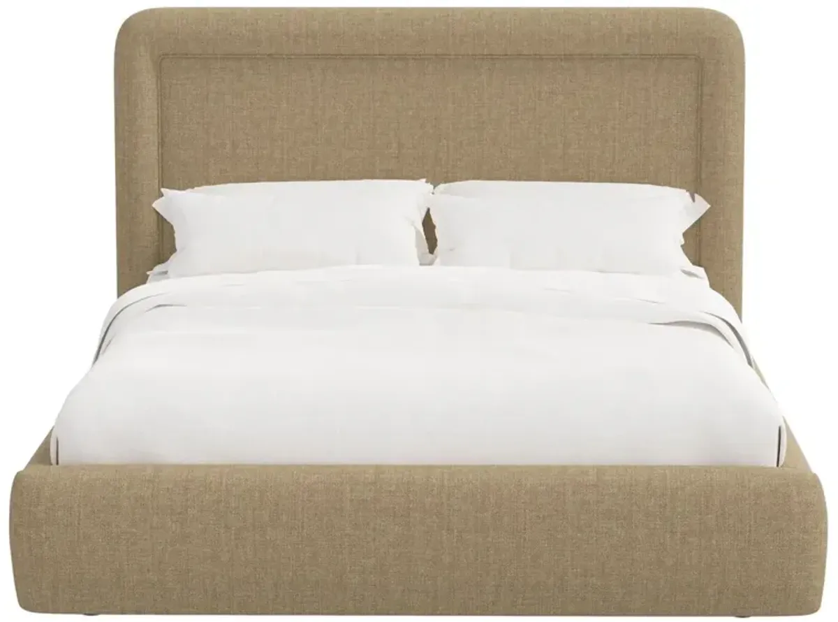 Marisa Platform Bed, Linen