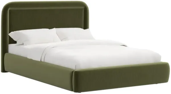 Marisa Platform Bed, Performance Velvet