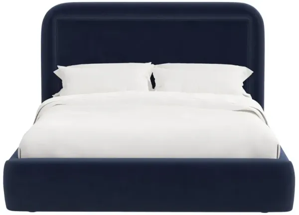 Marisa Platform Bed, Performance Velvet