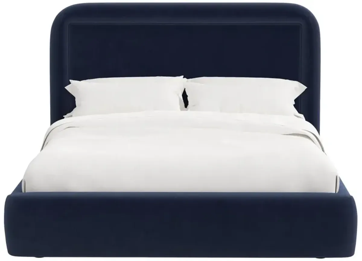Marisa Platform Bed, Performance Velvet