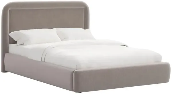 Marisa Platform Bed, Performance Velvet