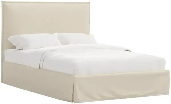 Maura Slipcover Bed, Linen