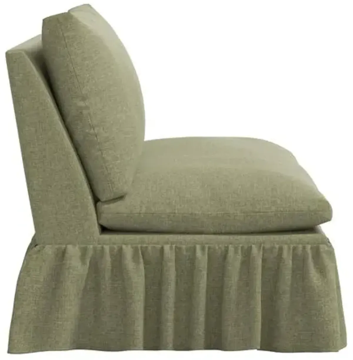 Thelma Settee - Linen - Green