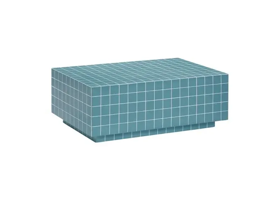 Lyla Tile Indoor/Outdoor Coffee Table - Blue