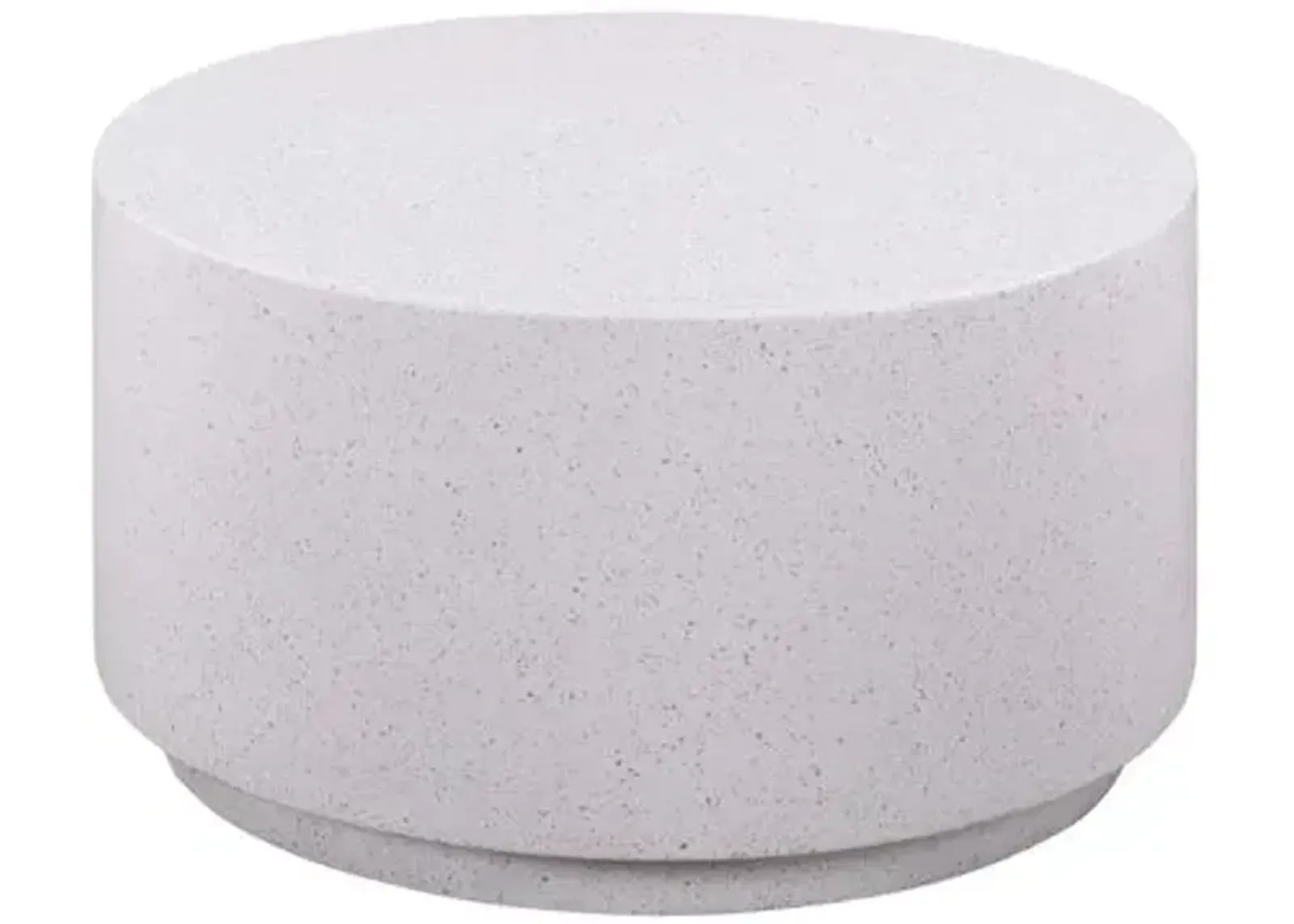 Greyson Terrazzo Light Speckled Coffee Table - Grey - Gray