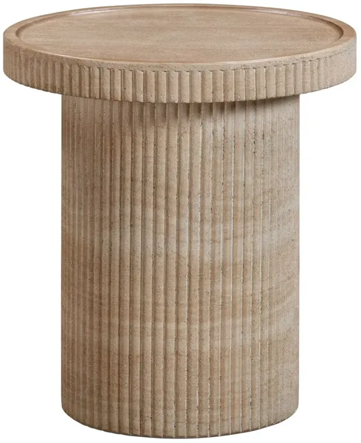 Easton Fluted Indoor/Outdoor Side Table