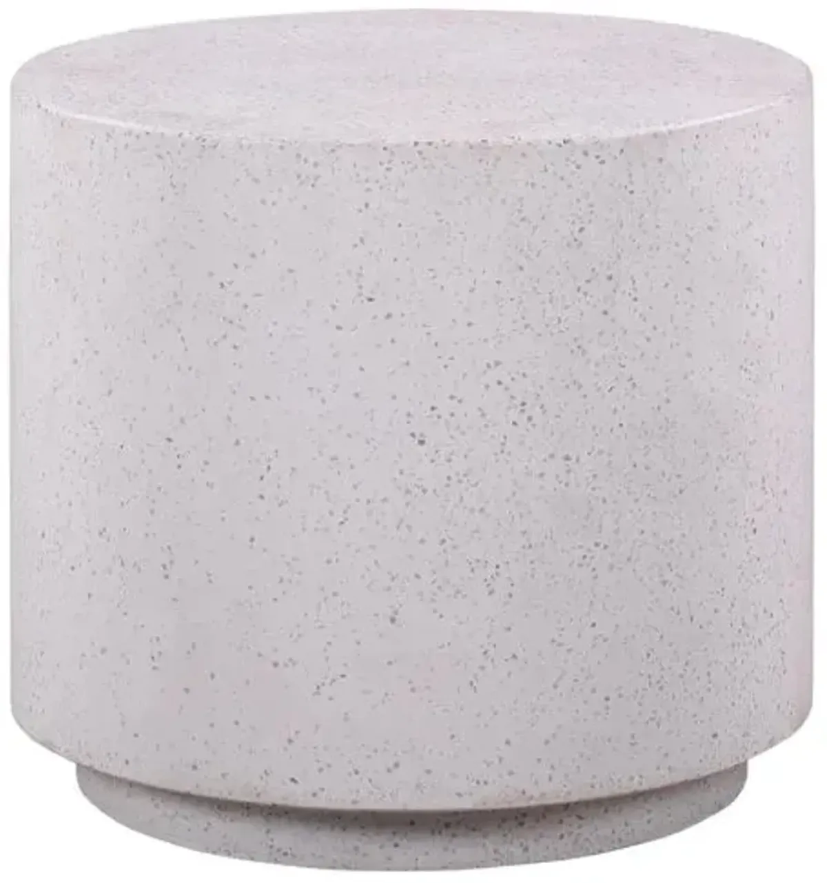 Greyson Terrazzo Indoor/Outdoor Side Table - Grey Speckled - Gray