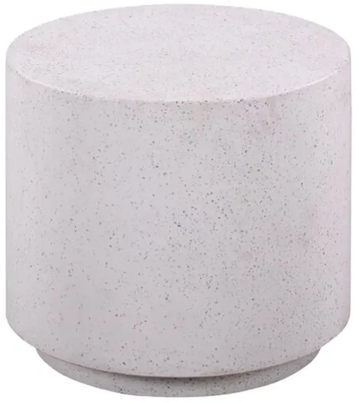 Greyson Terrazzo Indoor/Outdoor Side Table - Grey Speckled - Gray