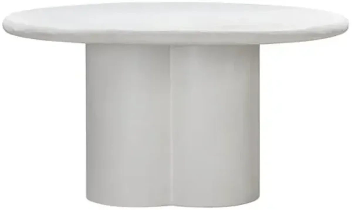 Zara Round Indoor/Outdoor Concrete Dining Table