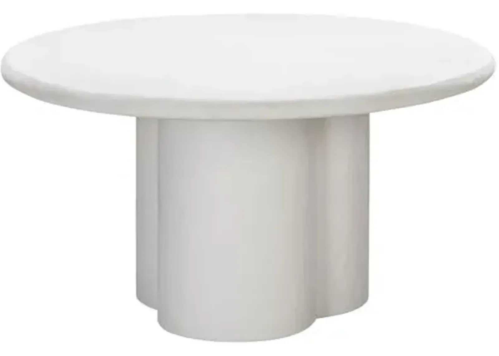 Zara Round Indoor/Outdoor Concrete Dining Table