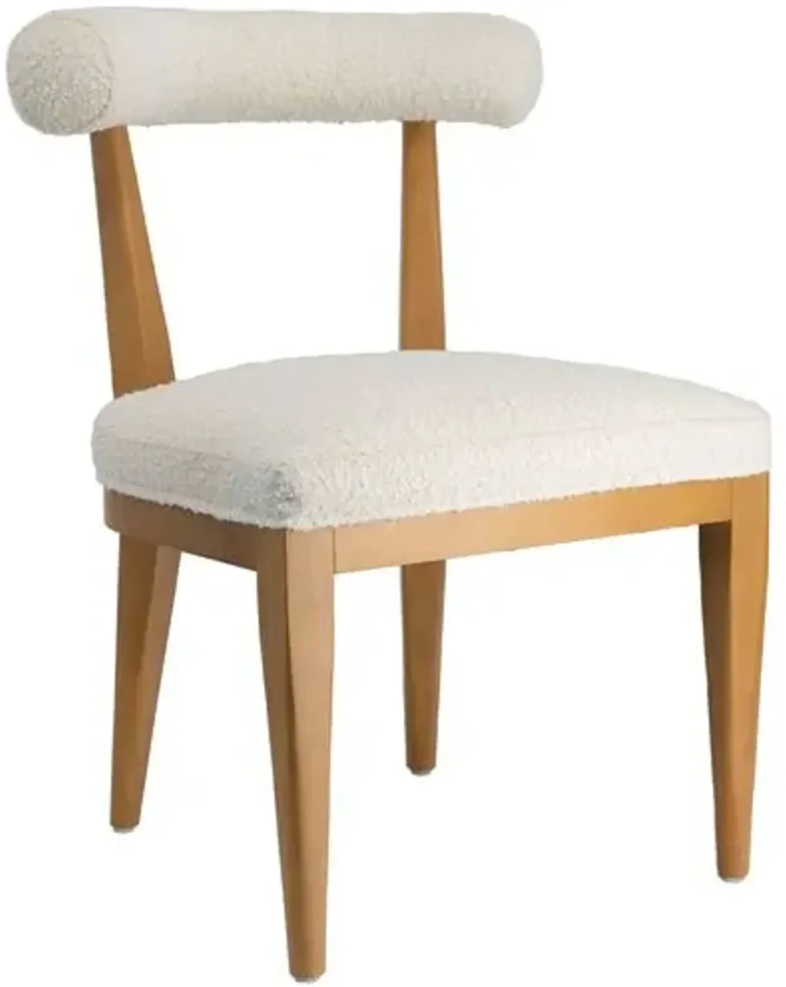 Jayden Performance Boucle Dining Chair - White