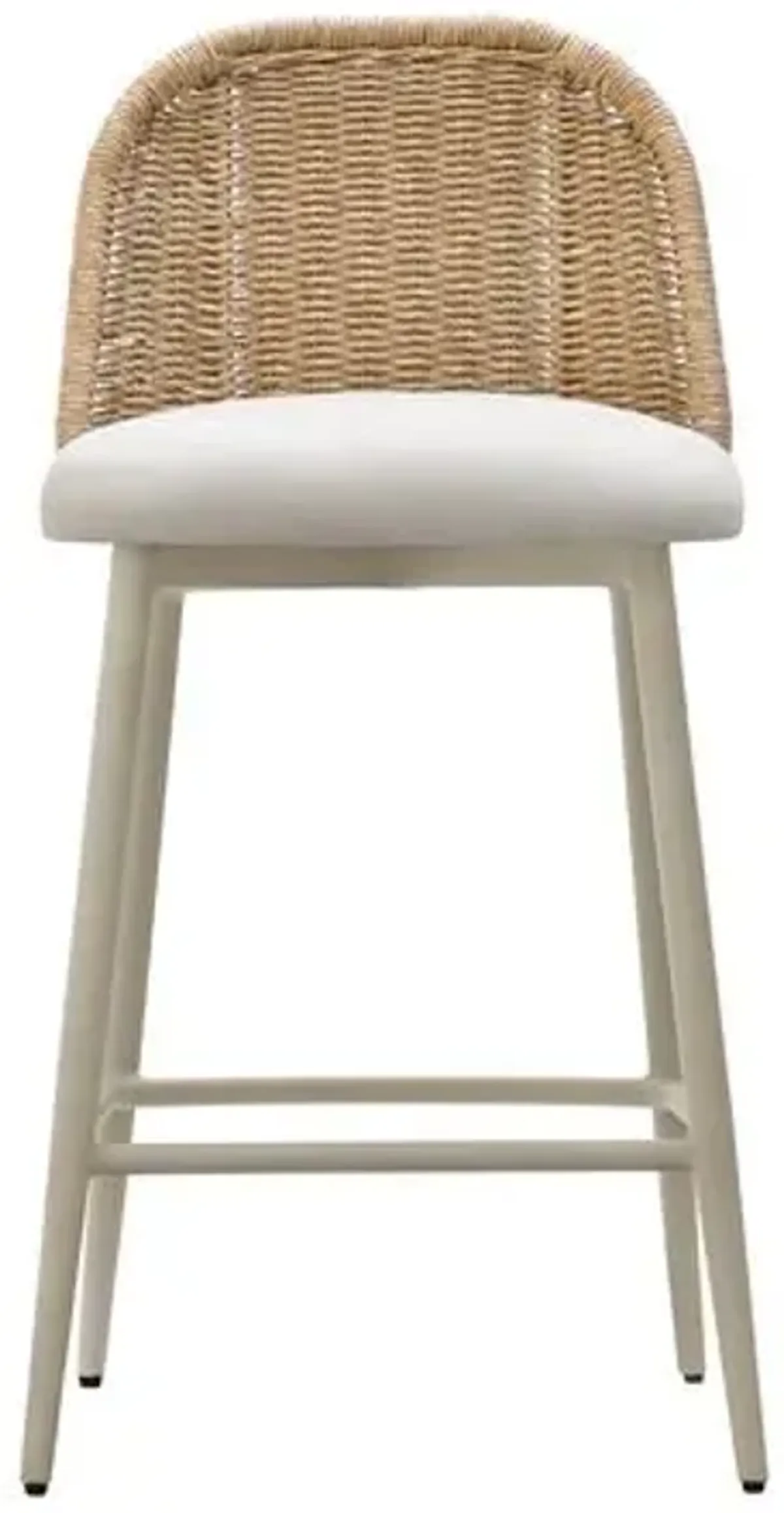 Vienna Outdoor Counter Stool - Cream