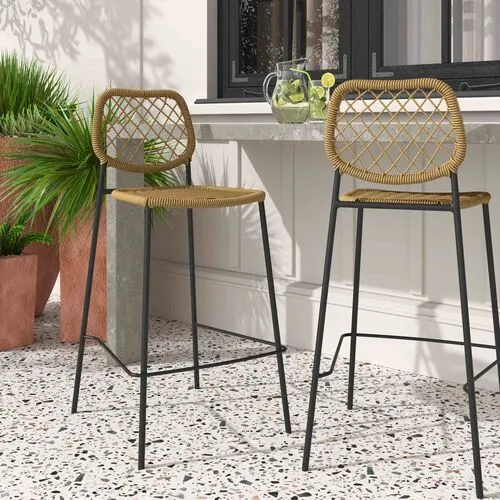 Trinity Rope Outdoor Counter Stool