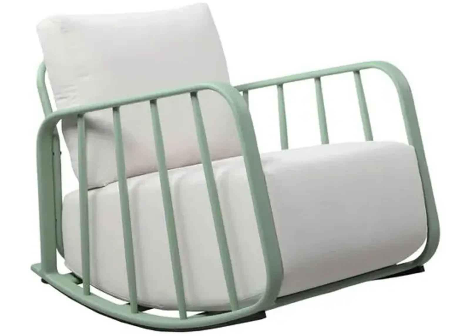 Nash Outdoor Rocking Chair - Green