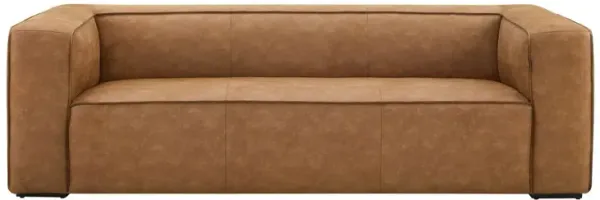 Jamison Leather Sofa, Brown