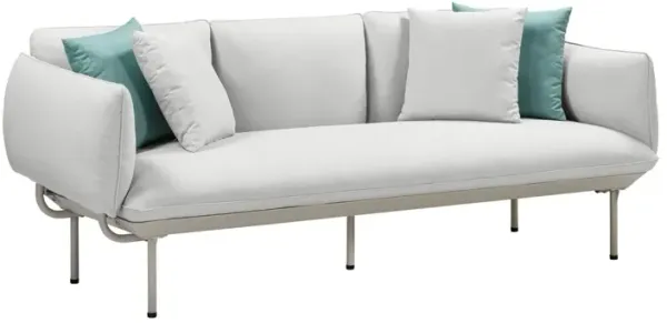 Arabella Outdoor Sofa, Light Grey